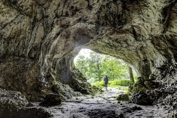 Hohlenstein-Stadel cave in the Swabian Alb