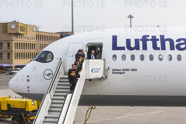 Lufthansa Airbus A350 aircraft