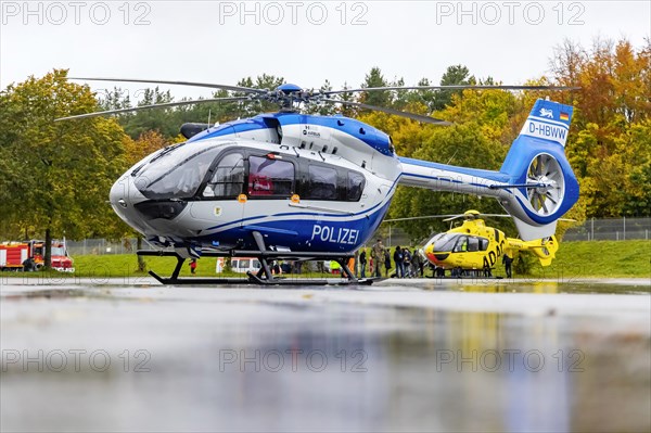 Helicopter of the Baden-Wuerttemberg Police