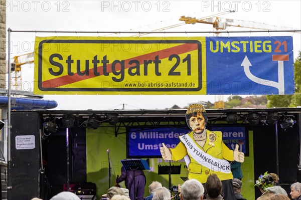 Demonstration against Stuttgart 21
