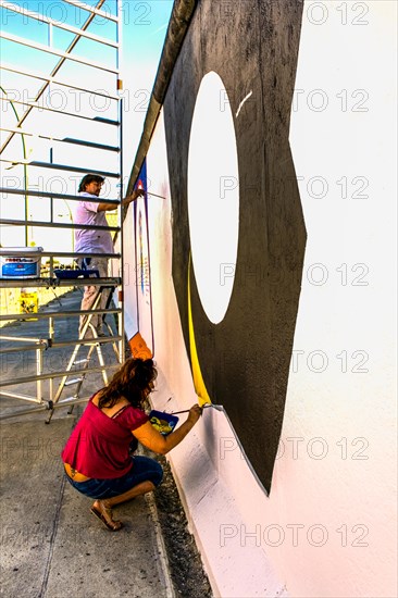 Rehabilitation of the East Side Gallery