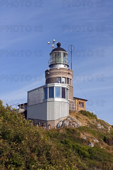 The Kullen Lighthouse by the mouth of Oeresund at Kullaberg