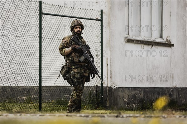 A soldier of the Bundeswehr