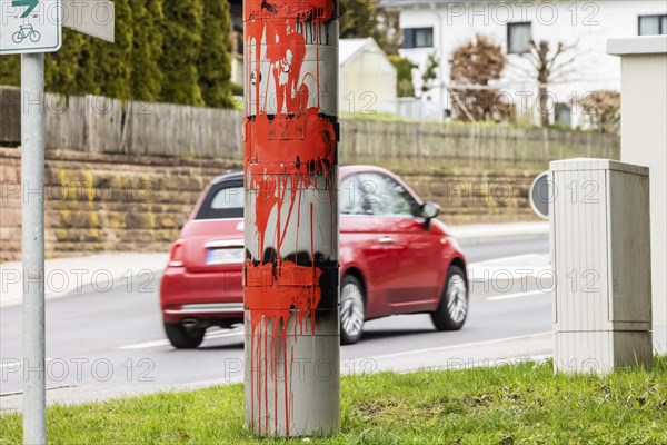 Radar speed camera