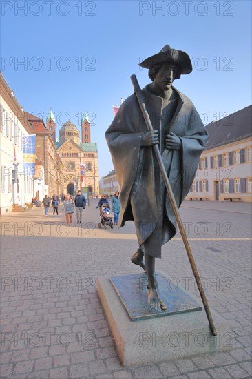 Sculpture Pilgrim by Martin Mayer 1990