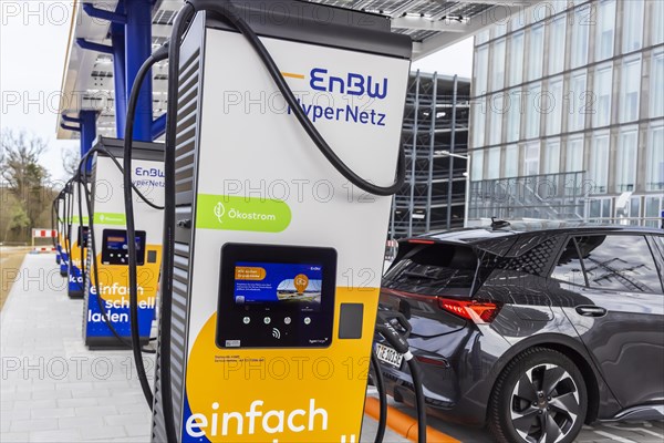 Fast charging park in the EnBW City