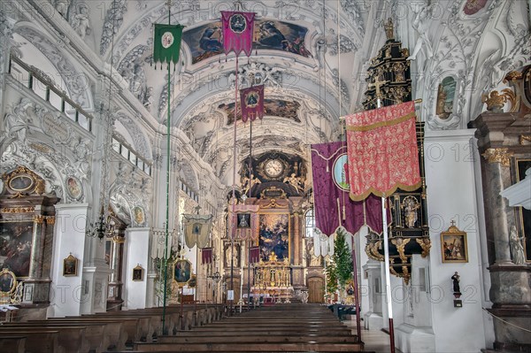 Benediktbeuern Monastery at Corpus Christi