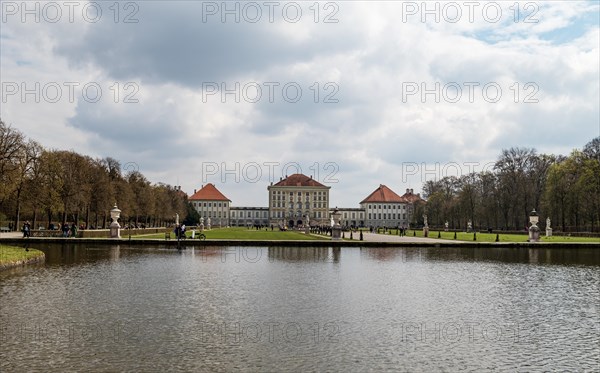 Garden side of Nymphenburg Palace