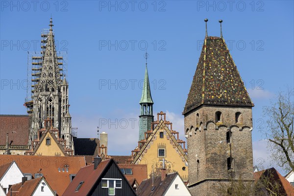 The rear tower of Ulm Cathedral