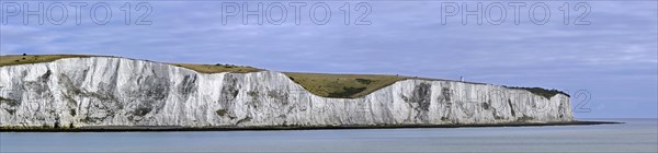 The white cliffs of Dover and the South Foreland Lighthouse