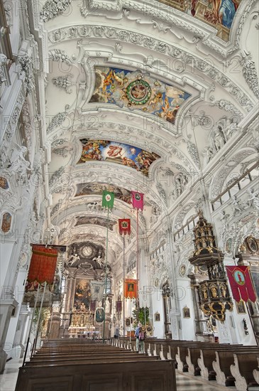 Benediktbeuern Monastery at Corpus Christi