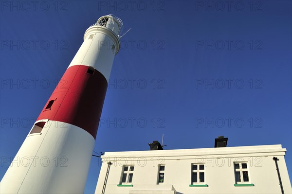 Portland Bill Lighthouse on the Isle of Portland along the Jurassic Coast