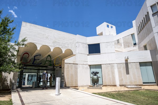 Statue at the Fundacio Joan Miro Museum