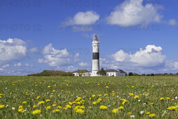 Kampen Lighthouse on the North Frisian island of Sylt