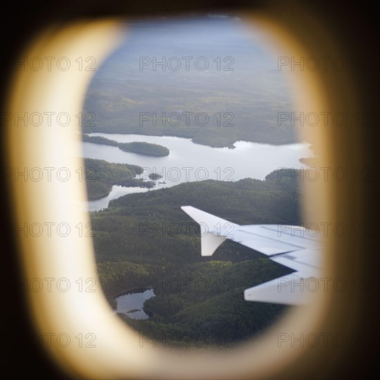 Landing approach to Kristiansand. Kristiansand