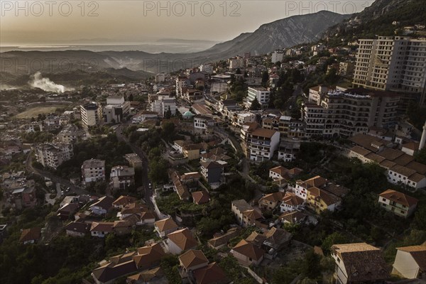 View of the town in Kruja