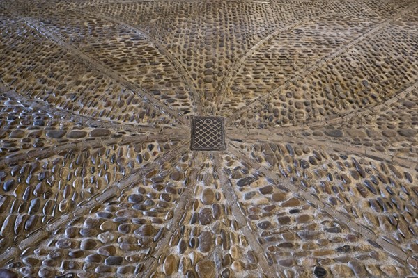 Mosaic as street paving