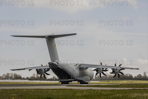 The Bundeswehr Airbus A400M aircraft