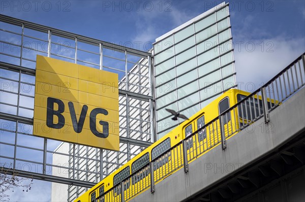 The logo of the Berliner Verkehrsbetriebe