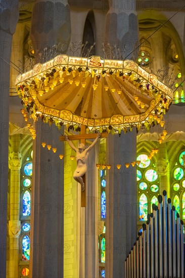 Jesus Cross on the main altar