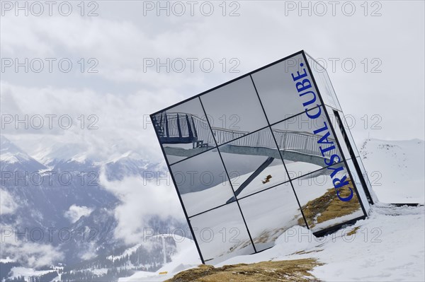 Crystal Cube on the Zwoelferkopf