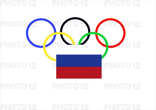 Symbolic of the participation of Russian athletes in the Olympics