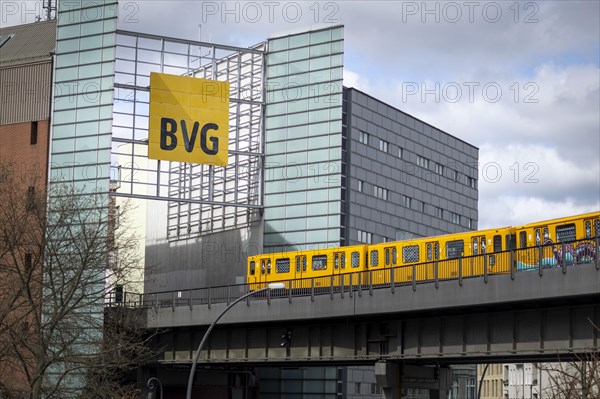 The logo of the Berliner Verkehrsbetriebe