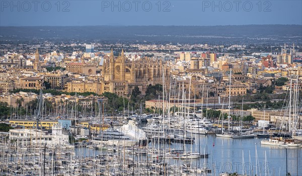 View over Palma de Majorca