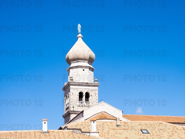 Krk Town Cathedral Bell Tower