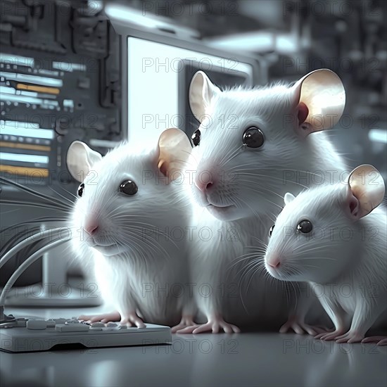 Experiments with laboratory rats