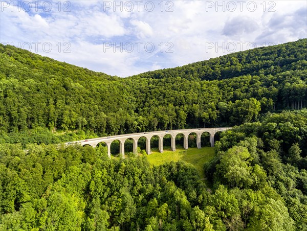 Alb ascent of the A8 motorway to the Swabian Alb