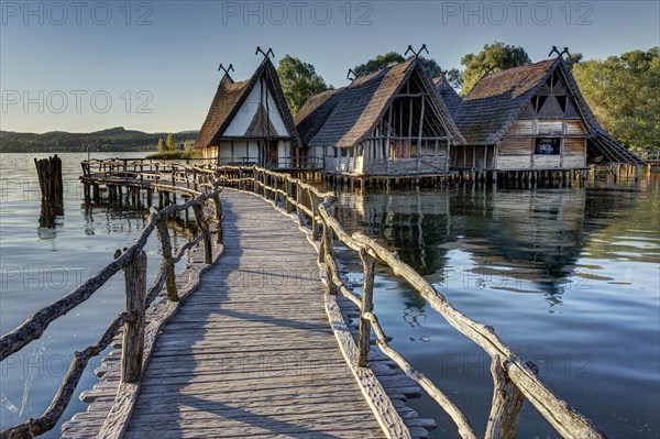 Lake Dwelling Museum Unteruhldingen in Lake Constance