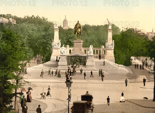 The Kaiser Wilhelm Monument in Breslau