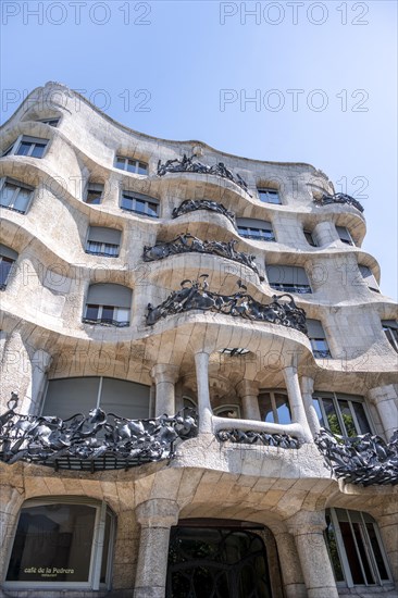 Facade of Casa Mila