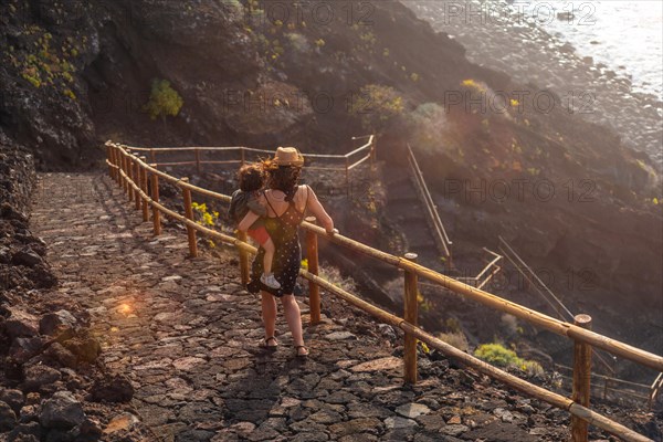 Sunset on El Hierro Island. Canary Islands