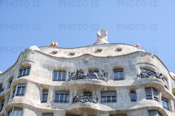 Facade of Casa Mila