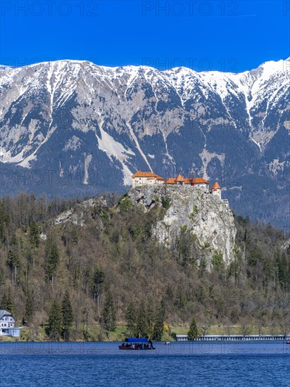 Bled Castle on Lake Bled