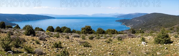 View of the bay of Valun