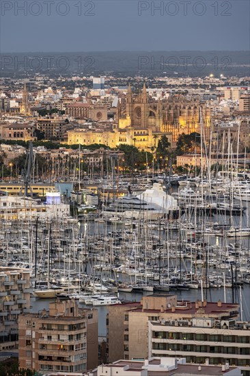 View over Palma de Majorca