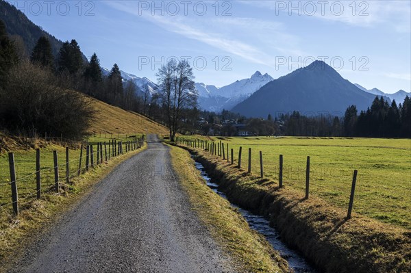 Path between Oberstdorf and Rubi