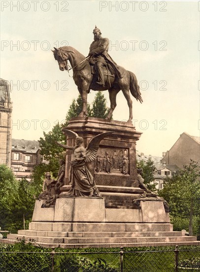 The Kaiser Wilhelm Monument in Frankfurt
