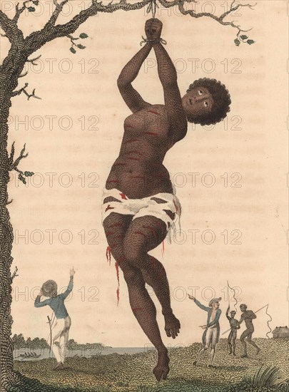 Flagellation of a Samboe slave