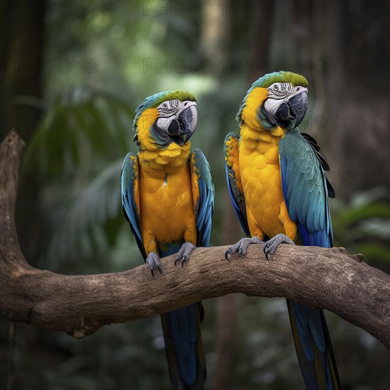 Blue-breasted Macaw