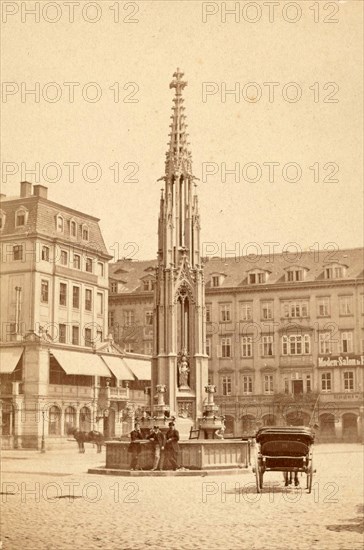 The Post Office Square in Dresden