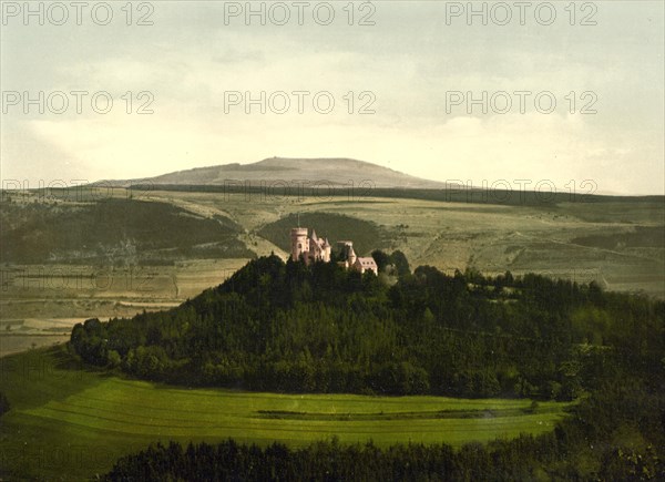 Landsberg Castle near Meiningen in Thuringia