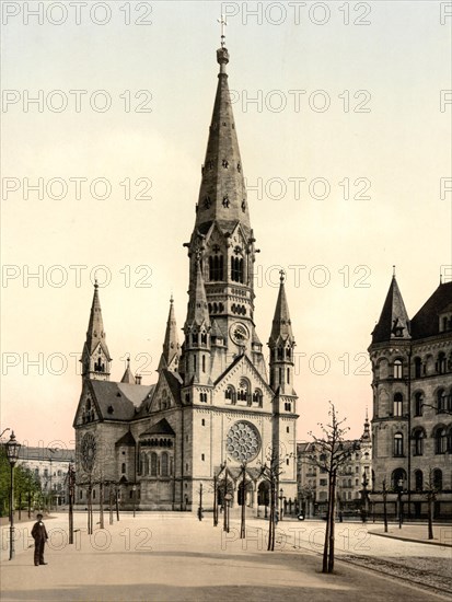 The Kaiser Wilhelm Monument in Berlin