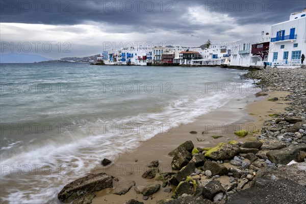 Long exposure beach