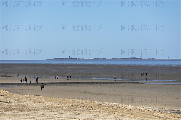 View of Neuwerk Island