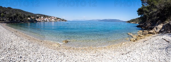 Beach near the fishing village of Valun