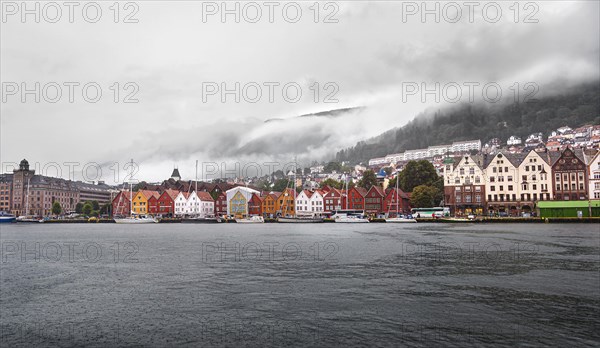 The city of Bergen in Norway